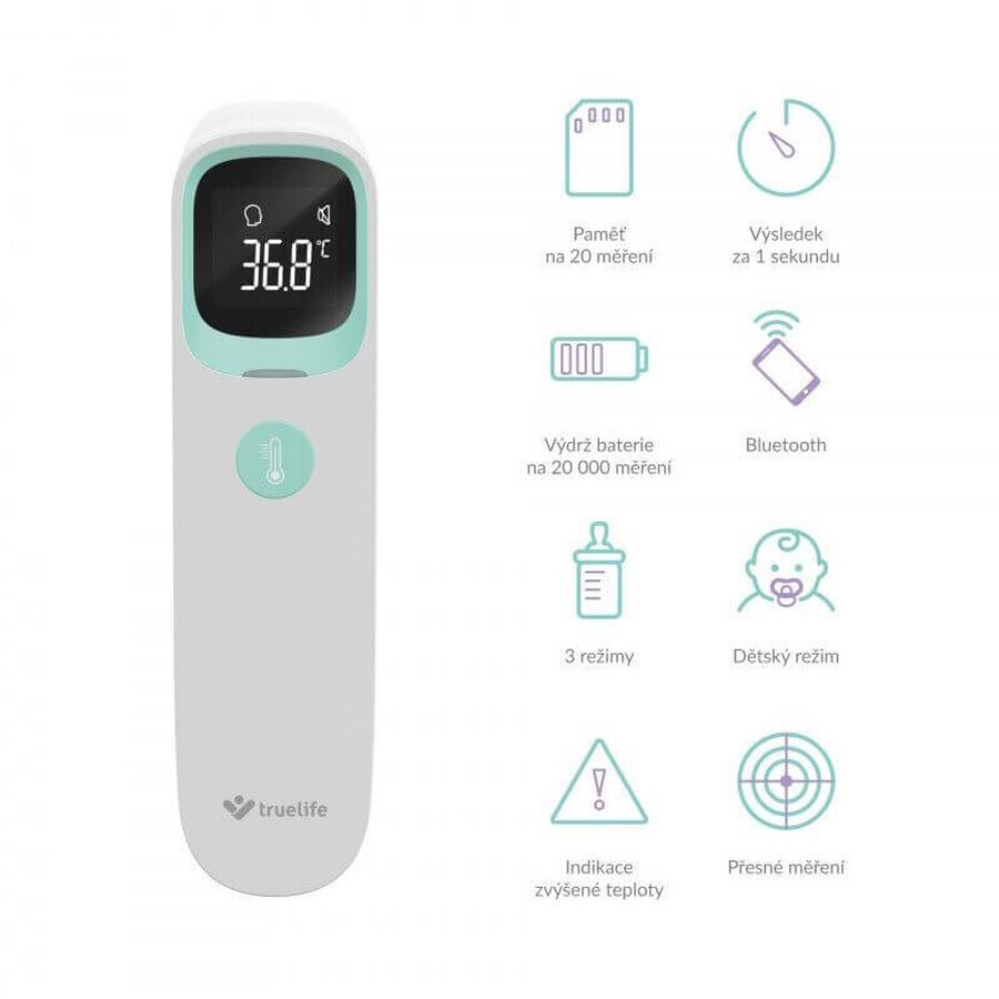 Termometro sanitario touchless TrueLife Care Q10 BT Q10 BT