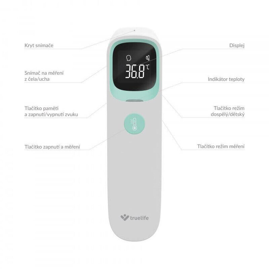 Termometro sanitario touchless TrueLife Care Q10 BT Q10 BT