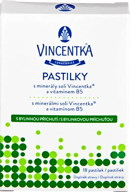 Vincentka Herbal Pastilles 18 pieces