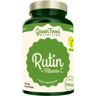 GreenFood Nutrition Rutin + Vitamin C 90 capsules