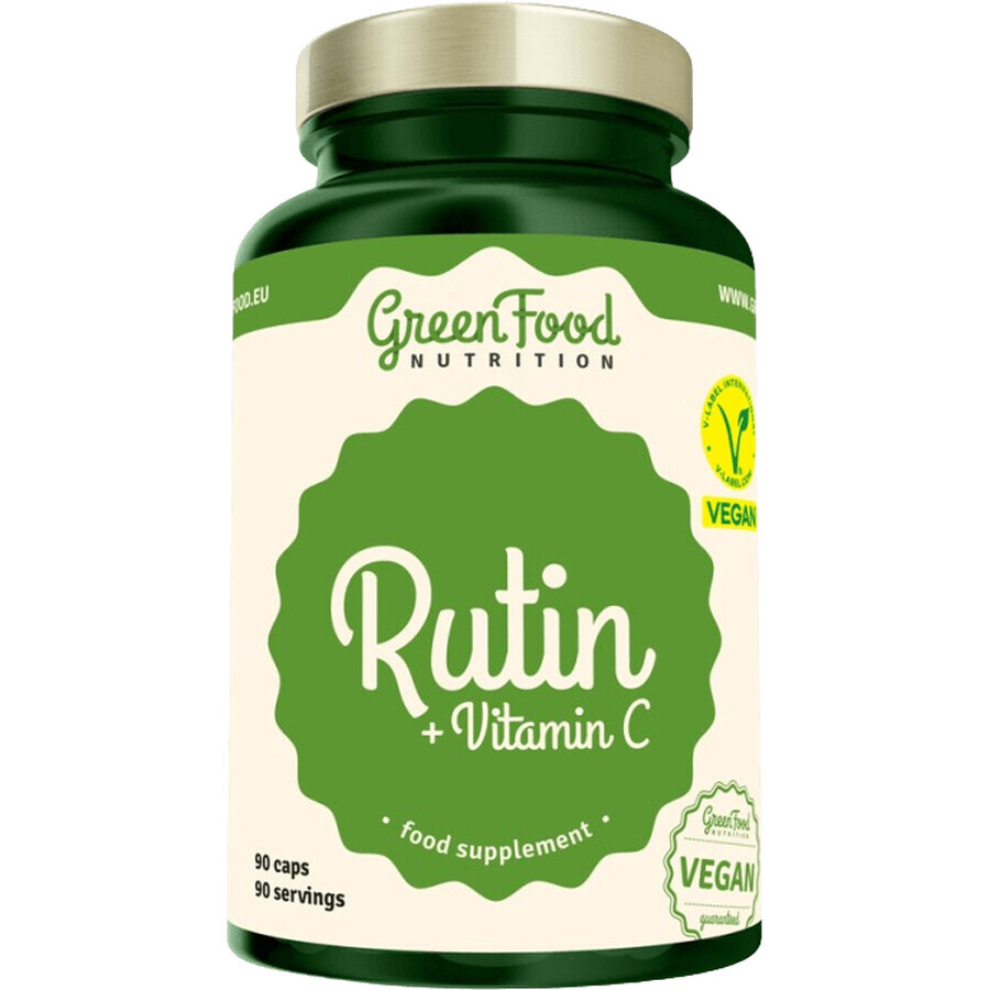 GreenFood Nutrition Rutin + Vitamina C 90 capsule