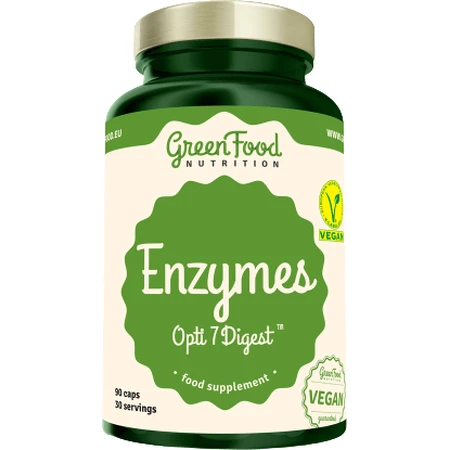 GreenFood Nutrition GreenFood Enzymen Opti7 Digest 90 capsules