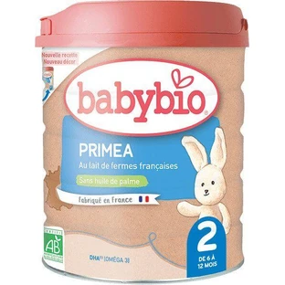 Leche infantil ecológica Babybio Primea 2 Continuación 800 g