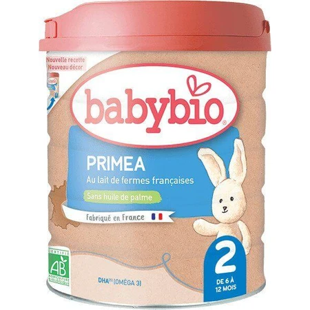 Leche infantil ecológica Babybio Primea 2 Continuación 800 g