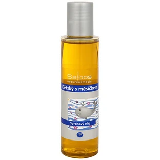 Saloos Aceite de ducha para bebés con extracto de caléndula 125 ml