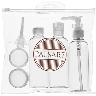 Palsar7 Reiscosmeticaset met dispenser 7 stuks