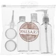 Palsar7 Reiscosmeticaset met dispenser 7 stuks