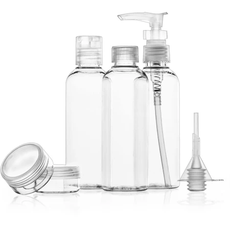 Palsar7 Reiscosmeticaset met dispenser 7 stuks