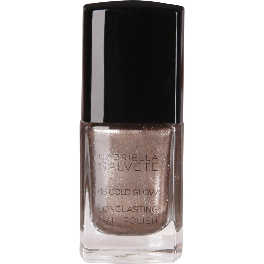 Gabriella Salvete Vernis à ongles longue tenue avec haute brillance 48 Gold Glow 11 ml