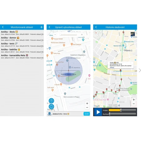 LAMAX GPS Locator met halsband, zwart
