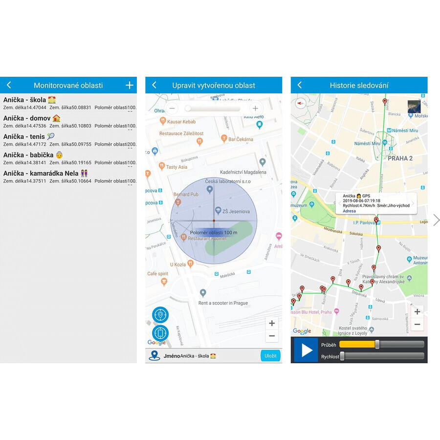 LAMAX GPS-Ortungsgerät mit Halsband, schwarz