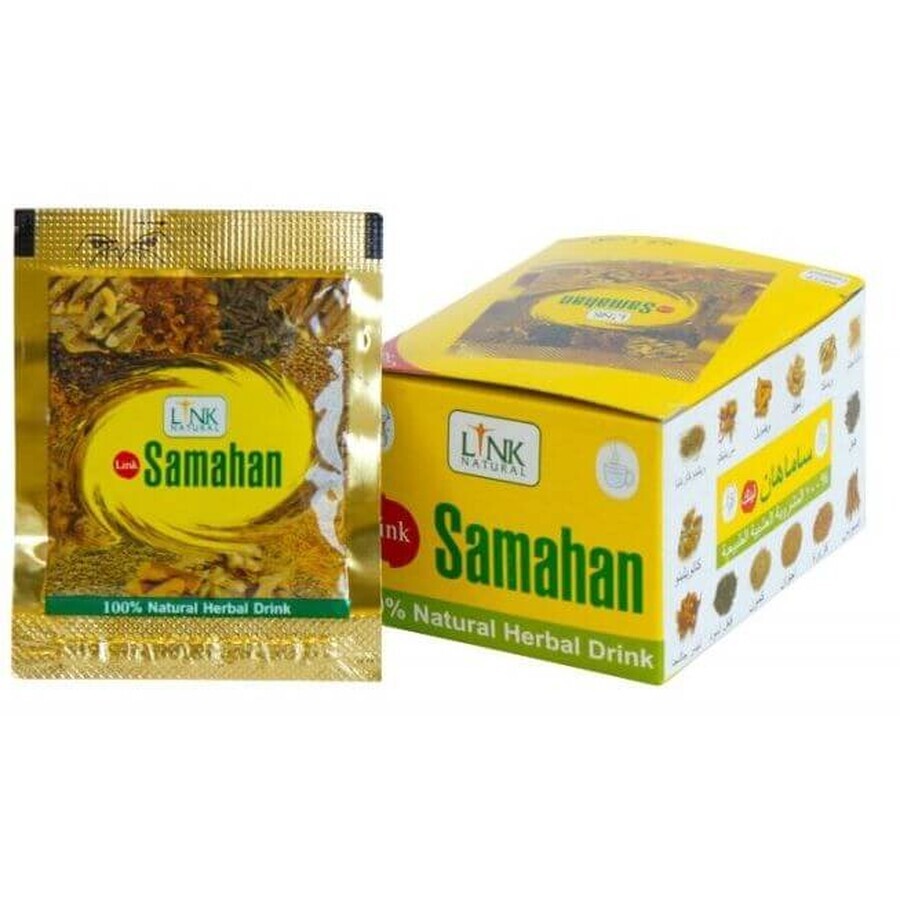 Bevanda alle erbe Samahan in bustine da 40 g, 10 bustine
