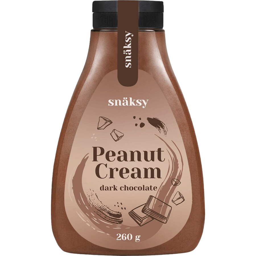 Snäksy Erdnusscreme mit dunkler Schokolade 260 g