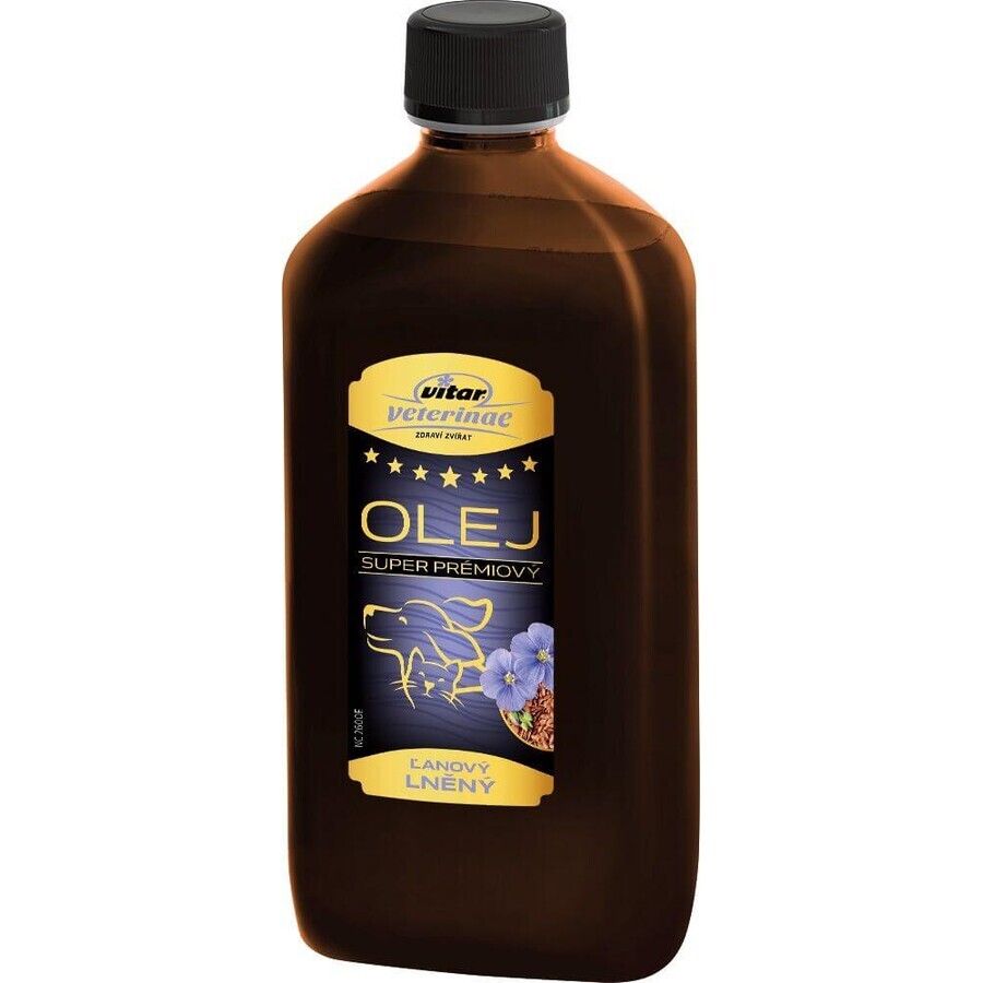 Vitar Veterinae Leinsamenöl 500 ml