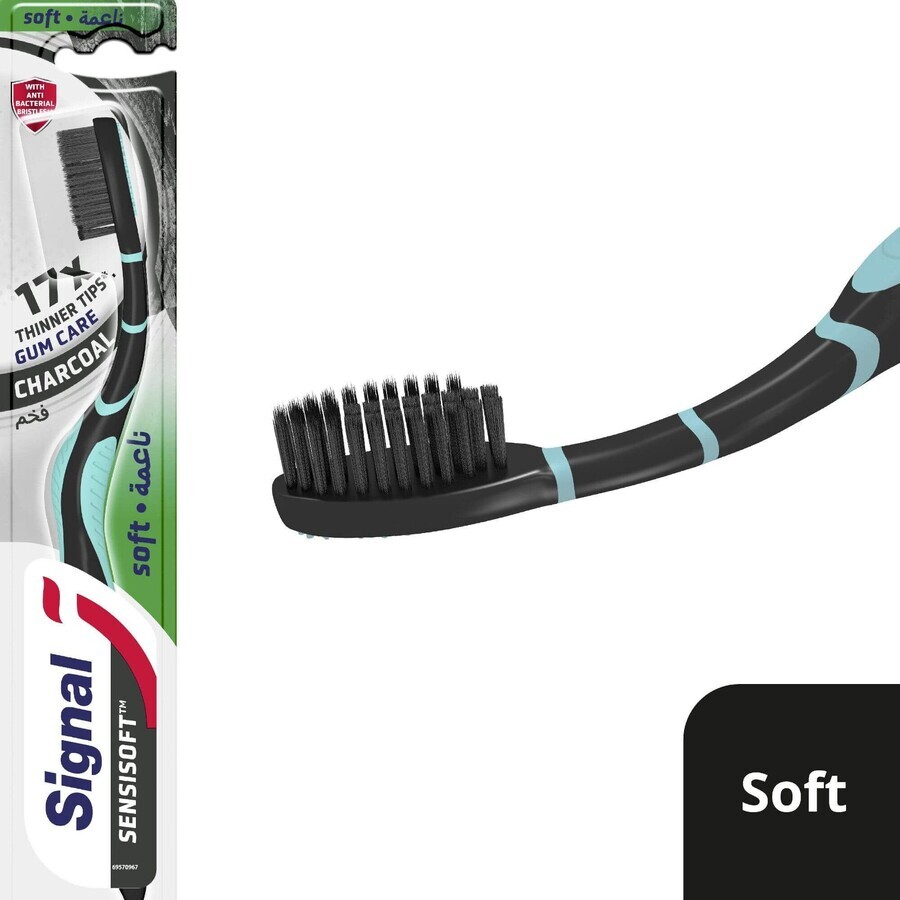 Spazzolino da denti al carbone Signal Sensisoft