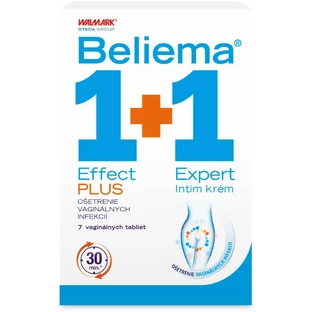 Beliema Effect PLUS 7 compresse vaginali + crema Intima Expert 30 ml