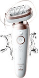 Braun Silk-&#233;pil 9 Flex, Epilator 9-360 3D white/pink