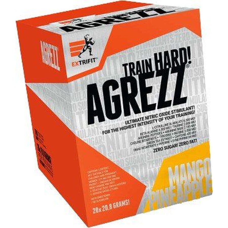 Extrifit Agrezz mango - pineapple punches 20 x 20.8 g