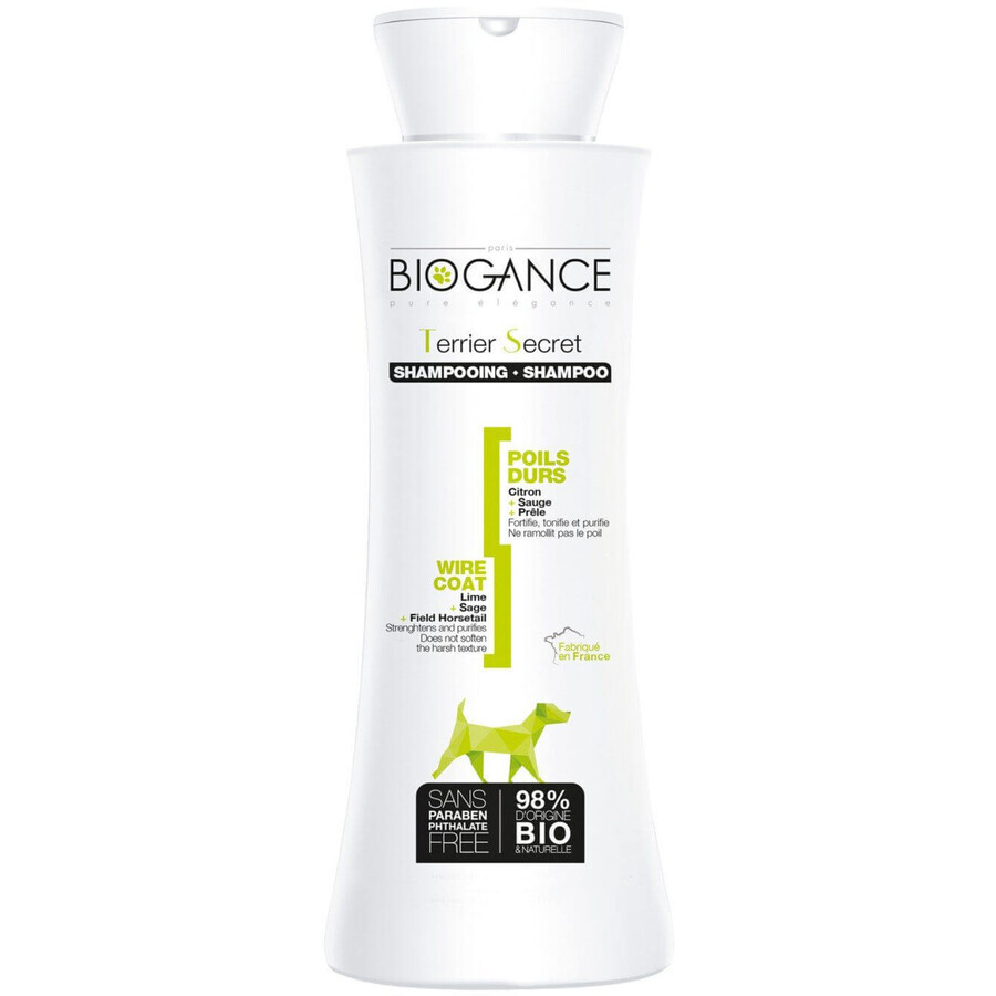 Biogance Secret Terrier Shampoo - for thick coats 250 ml