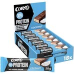 Corny Protein 30% bar de proteine nucă de cocos 50 g Corny Protein 30% bar de proteine nucă de cocos 50 g