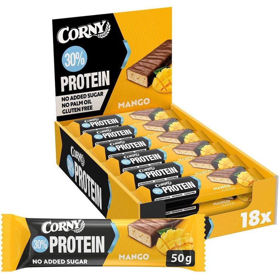 Barretta proteica Corny Protein 30% mango 50 g
