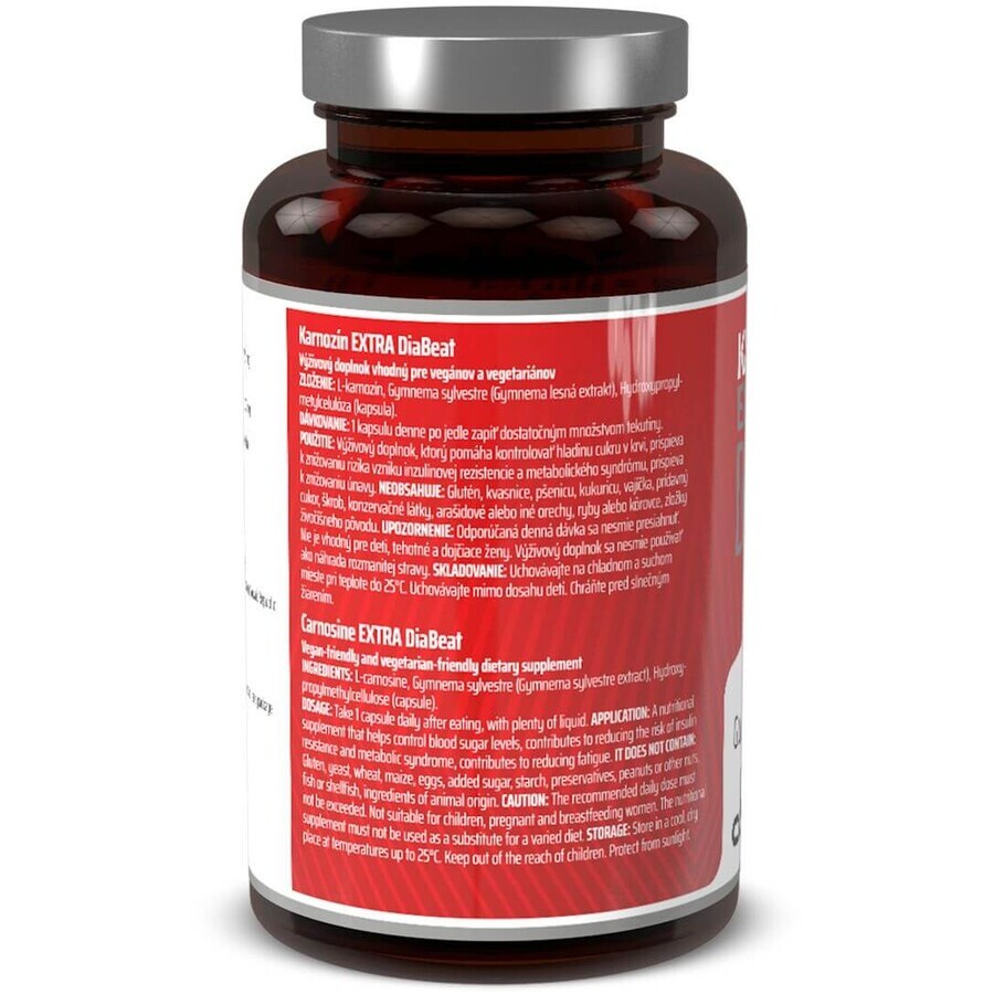 CarnoMed Carnosin Extra DiaBeat 90 Kapseln