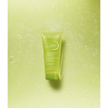 Bioderma Sébium Gel moussant actif gel limpiador para pieles grasas y acné 200 ml