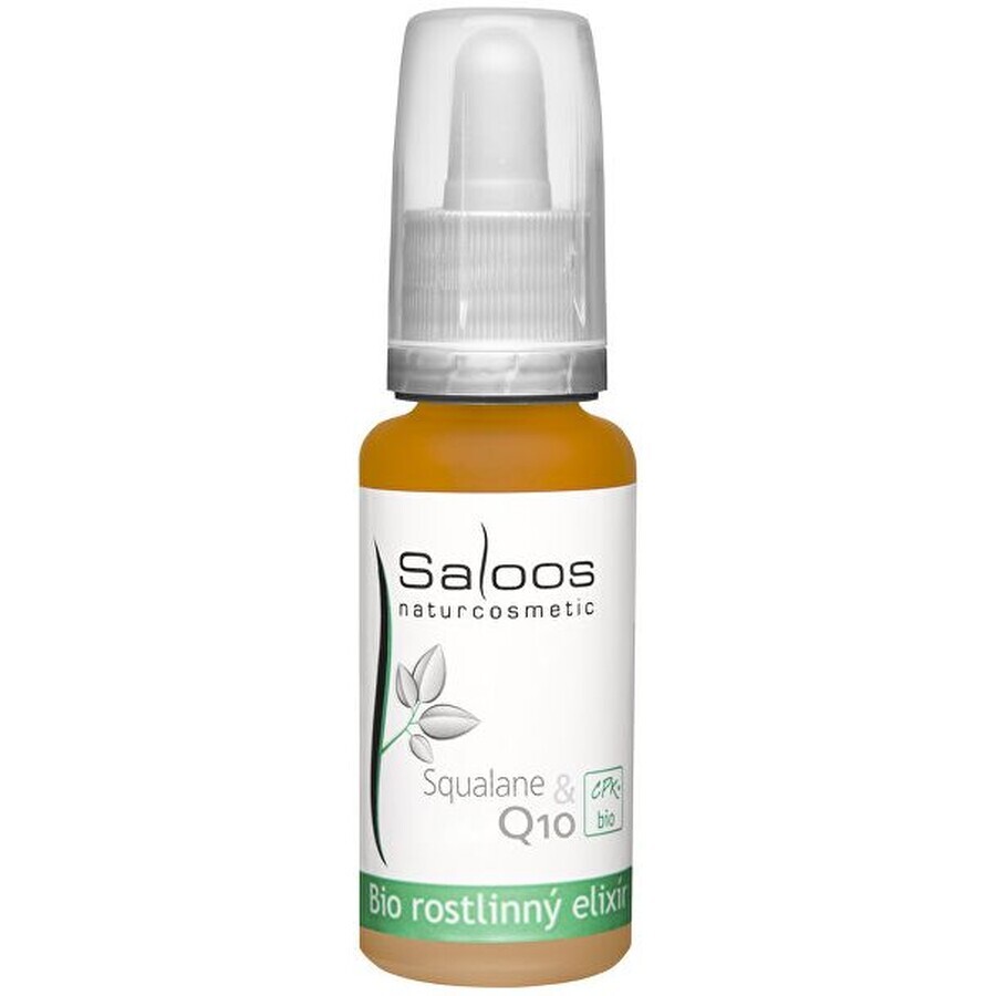 Buy Saloos Organic plant elixir Squalane & Q10 20 ml Saloos Organic plant elixir Squalane & Q10 20 ml