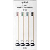 Periuța de dinți My White Secret Bamboo 4 buc