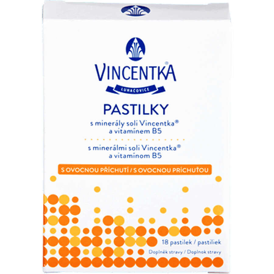 Vincentka Fruchtpastillen 18 Stück