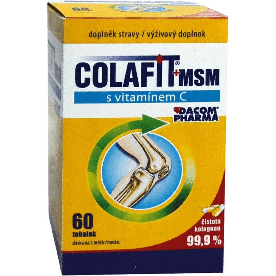 Colafit KOLAGEN mit Vitamin C + MSM 60 Weichkapseln
