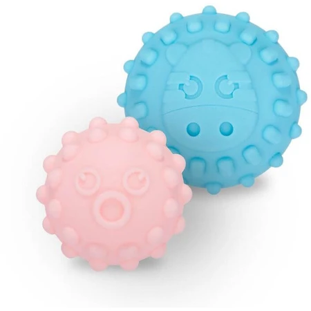 Pelotas sensoriales blandas para niños Canpol 6 uds.