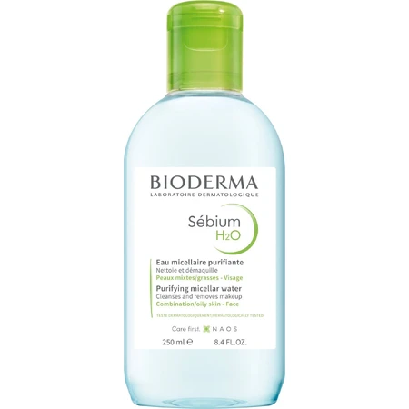 Bioderma Sébium H2O agua micelar para pieles grasas y acné 250 ml