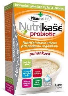 Nutrikaša probiotic - bu Buckwheat, 3 x 60 g