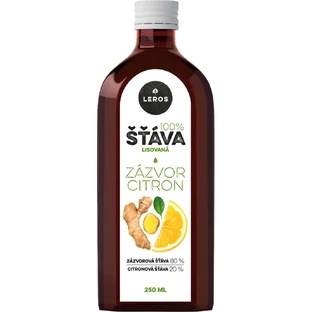 Leros Ingwersaft mit Ingwer und Zitronensaft 250 ml