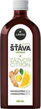 Leros Ginger juice with ginger and lemon juice 250 ml