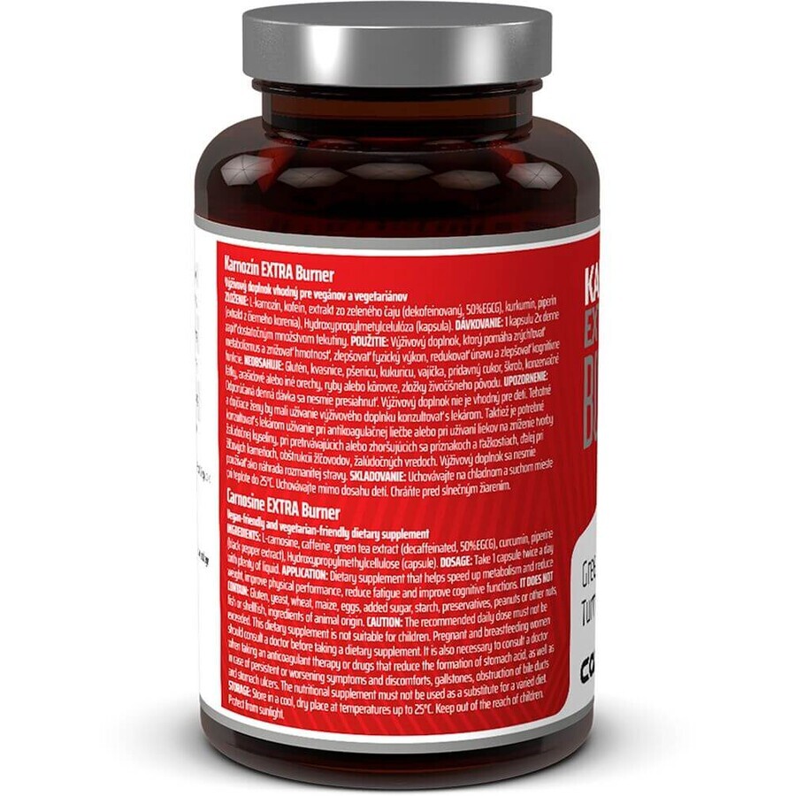 CarnoMed Carnosine Extra Burner 120 capsules