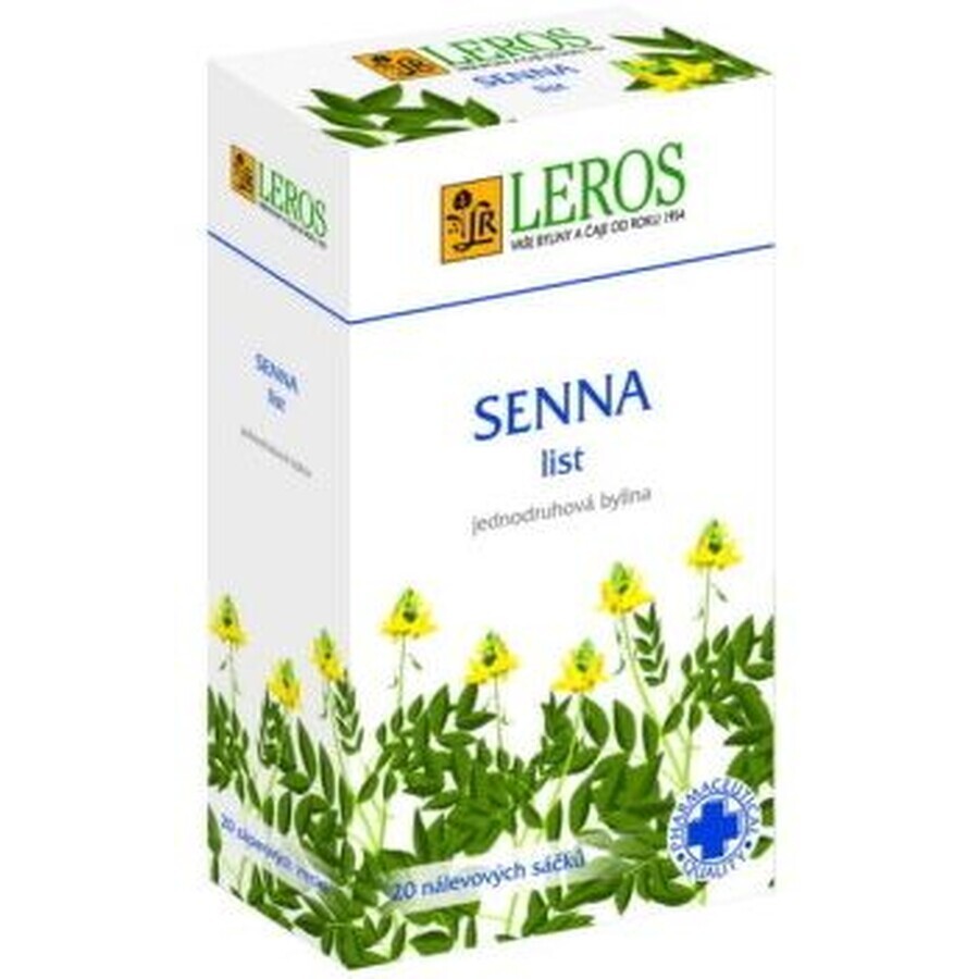 Leros Senna bladthee 20 x 1,5 g