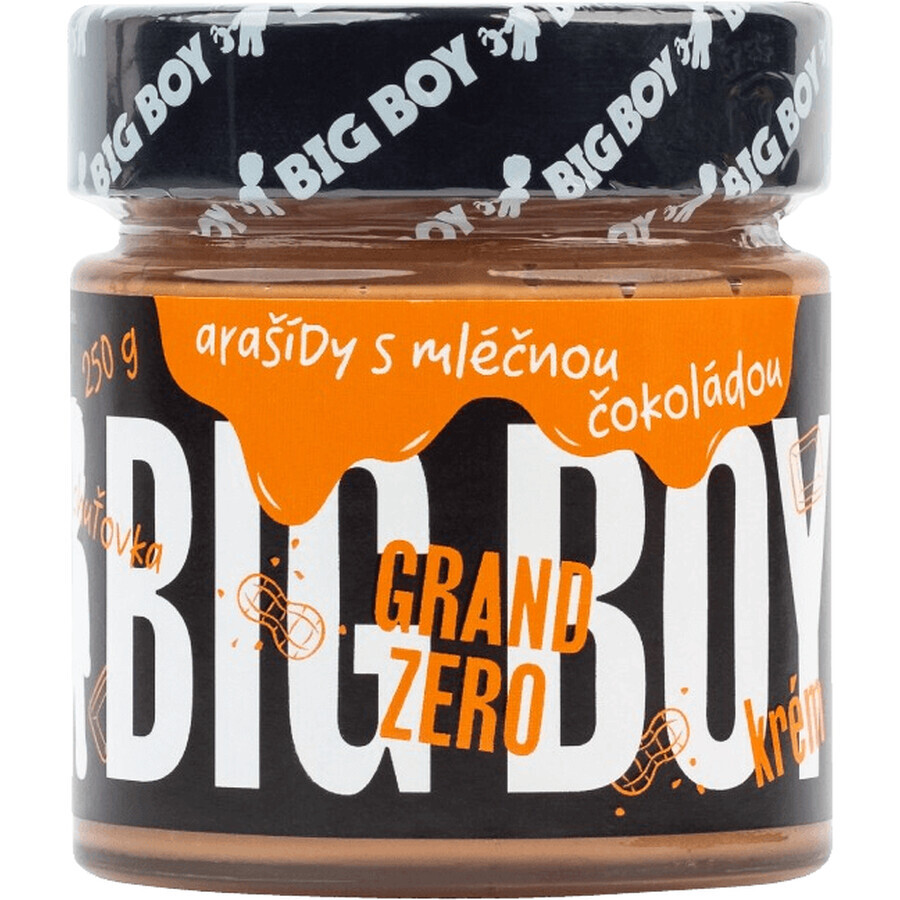 Big Boy Grand Zero con chocolate con leche 250 g