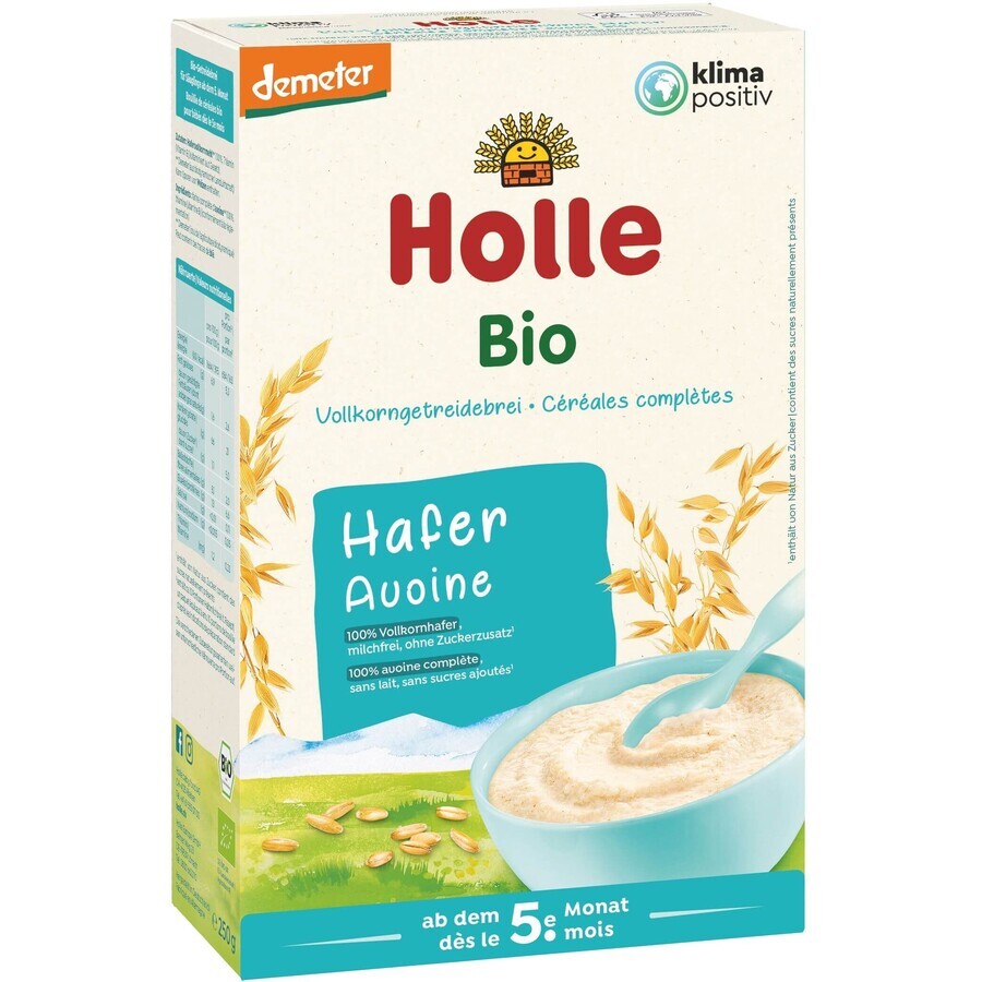 Acquista Holle Farina d'avena con albume d'uovo 250 g Holle Farina d'avena con albume d'uovo 250 g