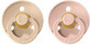 BIBS Colour Naturkautschuk-Sauger BIBS Colour, Gr&#246;&#223;e 2, Vanille/Blush 2 St&#252;ck