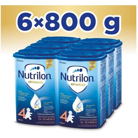 Nutrilon 4 Kleinkindermilch Säuglingsmilchpulver 6 x 800 g