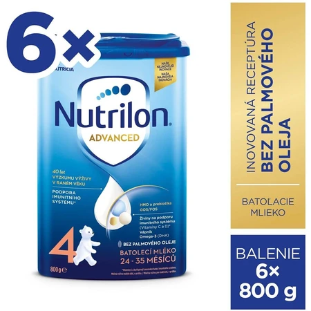 Nutrilon 4 Kleinkindermilch Säuglingsmilchpulver 6 x 800 g