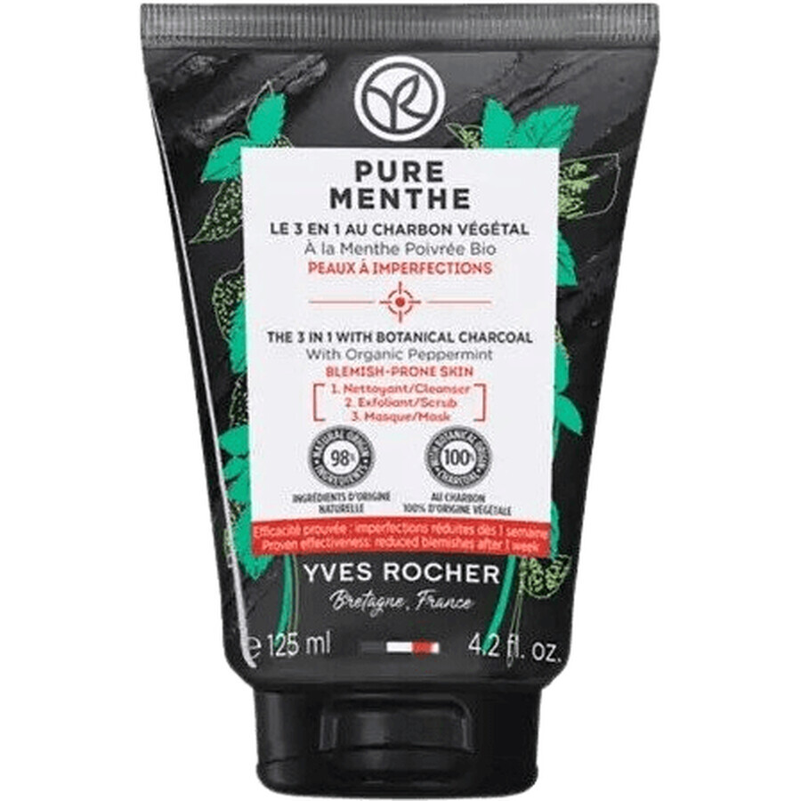 Yves Rocher Cleansing Peeling Mask 3 in 1 125 ml