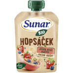 Sunar Organic Fruit Capsule Hopscotch Fraise, Banane, Myrtille et Avoine 100 g Sunar Organic Fruit Capsule Hopscotch Fraise, Banane, Myrtille et Avoine 100 g