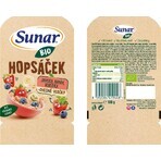 Sunar Organic Fruit Capsule Hopscotch Fraise, Banane, Myrtille et Avoine 100 g Sunar Organic Fruit Capsule Hopscotch Fraise, Banane, Myrtille et Avoine 100 g