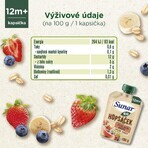 Sunar Organic Fruit Capsule Hopscotch Fraise, Banane, Myrtille et Avoine 100 g Sunar Organic Fruit Capsule Hopscotch Fraise, Banane, Myrtille et Avoine 100 g