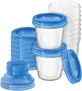 Philips Avent VIA Schalen mit Adapter 10 x 180 ml