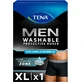 Tena wasbare herenslip zwarte boxerslip voor incontinentie XL