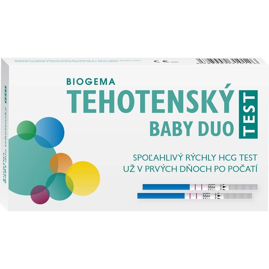 Biogema Baby Test Duo test di gravidanza 2 pz.